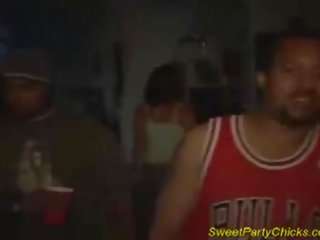 Sweet party chick gets fucked