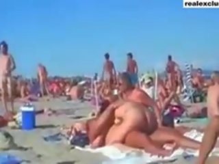 Public Nude Beach Swinger X rated movie vid In Summer 2015